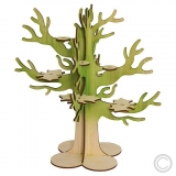 Drechslerei Kuhnert<br>Tree for mini owls for 12 owls 42x43cm 37399<br>Article-No: 838190
