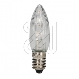 Konstsmide<br>LED-Topkerzen für verschiedene Innen- und Außenlichterketten 16-45 flammig mit 6V 0,2W E10 5077-730<br>-Preis für 3 Stück<br>Artikel-Nr: 840955