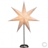 Konstsmide<br>Paper candlestick star 1 flame 48x68cm white 2996-230<br>Article-No: 841530