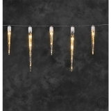 KonstsmideLED icicle light chain 48 LEDs amber illuminated length 7.75m total length 17.75m 2736-802Article-No: 841900