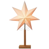 Best SeasonPapier-Leuchter Stern 1 flamig 34x55cm weiß 232-00Artikel-Nr: 842125