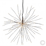 Best Season<br>LED hanging star Firework 120 LEDs Ø 26cm black 710-01<br>Article-No: 842185