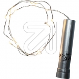 Best SeasonLED-Draht-Lichterkette Dew Drops 15 ww LED silberfarben 728-16Artikel-Nr: 842215