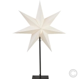 Best SeasonPapier-Leuchter Stern Frozen 1 flamig 52x80cm weiß 232-92Artikel-Nr: 842290