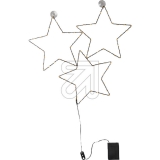 Star Trading<br>LED-Leuchtsilhouette Stella 3 Sterne 701-46<br>Artikel-Nr: 842910