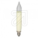 EGB<br>Stem candle ivory 16V/3W E10 clear 30-7801<br>-Price for 3 pcs.<br>Article-No: 850015