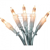 EGBLED-Lichterkette 100 LEDs transparent/bernst.Artikel-Nr: 865595