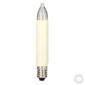 Konstsmide<br>LED-Kleinschaftkerzen elfenbein 8-55V 0m3W E105050-120<br>-Preis für 2 Stück<br>Artikel-Nr: 866675