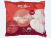 Bolsius<br>14 Maxi-Lichte weiß 10h im Beutel<br>-Preis für 14 Stück<br>Artikel-Nr: 8717847148636