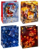 TSI<br>Christmas gift carrier bag small 83028<br>-Price for 6 pcs.<br>Article-No: 4022792830289