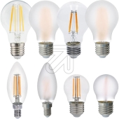 EGB<br>Aktion  großes Starter-Paket  Filament LED-Lampen<br>Artikel-Nr: 990515