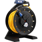 Hedi<br>Cable drum with cable printing H07BQ-F3G2.5 40m yellow<br>Article-No: 998630