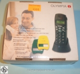 Olympia<br>Mobilteil-Set Schnurloses DECT Telefon schiefergrau 5000<br>Artikel-Nr: H88Z083L