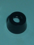 Relco<br>Glockenmutter schwarz I/N für Druck Einbau Schalter 135/N M10 glatt<br>Artikel-Nr: I/NL