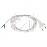 EGB<br>Euro connection line with switch, white, 1.8m<br>Article-No: 022910L