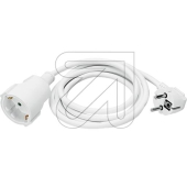 EGB<br>Extension H05VV-F3G1.5mm² 1.5m pure white<br>Article-No: 041935