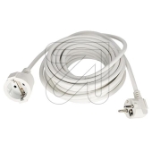 EGB<br>Extension H05VV-F 3G1.5mm² 10m pure white<br>Article-No: 041970