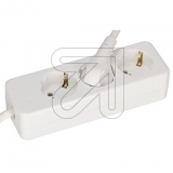 EGB<br>3-way table socket 3x1.5 white 2m<br>Article-No: 045225