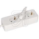 EGB<br>3-way table socket 3x1.5 white 3m<br>Article-No: 045230