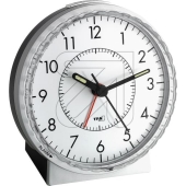 TFA<br>Quartz alarm clock silver 105x110x80mm 60.1010 TFA<br>Article-No: 325240