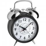 TFA<br>Nostalgic radio alarm clock black matt 130x70x180mm 60.1503<br>Article-No: 325650