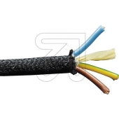 EGB<br>Textilummanteltes Kabel 3-Liy-Uf 3x075 schwarz<br>Artikel-Nr: 362800