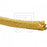 EGB<br>Textilummanteltes Kabel 3-Liy-Uf 3x0,75 gold<br>Artikel-Nr: 362810