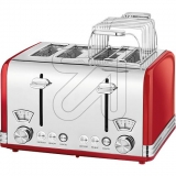ProfiCook<br>4 Scheiben-Toaster ProfiCook PC-TA 1194 rot<br>Artikel-Nr: 435315