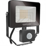 ESYLUX<br>LED-Strahler IP65 Aluminium Glas klar EL10810930<br>Artikel-Nr: 688580