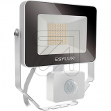 ESYLUX<br>LED-Strahler IP65 Aluminium Glas klar EL10810800<br>Artikel-Nr: 688590