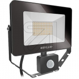ESYLUX<br>LED-Strahler IP65 Aluminium Glas klar EL10810732<br>Artikel-Nr: 688595