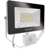 ESYLUX<br>LED-Strahler IP65 Aluminium Glas klar EL10810848<br>Artikel-Nr: 688685