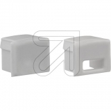 EVN<br>End cap set with 2 end caps 1x closed and 1x with cable opening gray FLAT7PAK-SET<br>Article-No: 688715