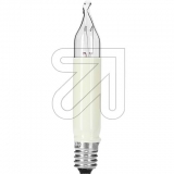 EGB<br>Small shaft candle ivory 23V/3W E10 clear 30-7491<br>-Price for 3 pcs.<br>Article-No: 850075L