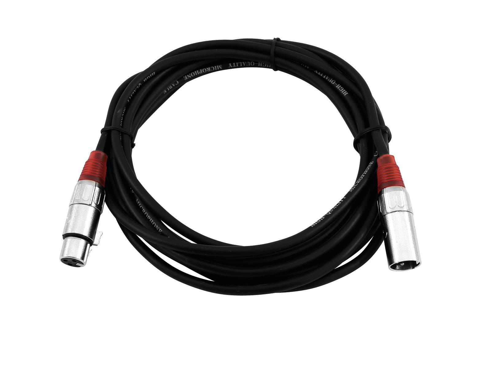 DMX cable 3pin 10m bk