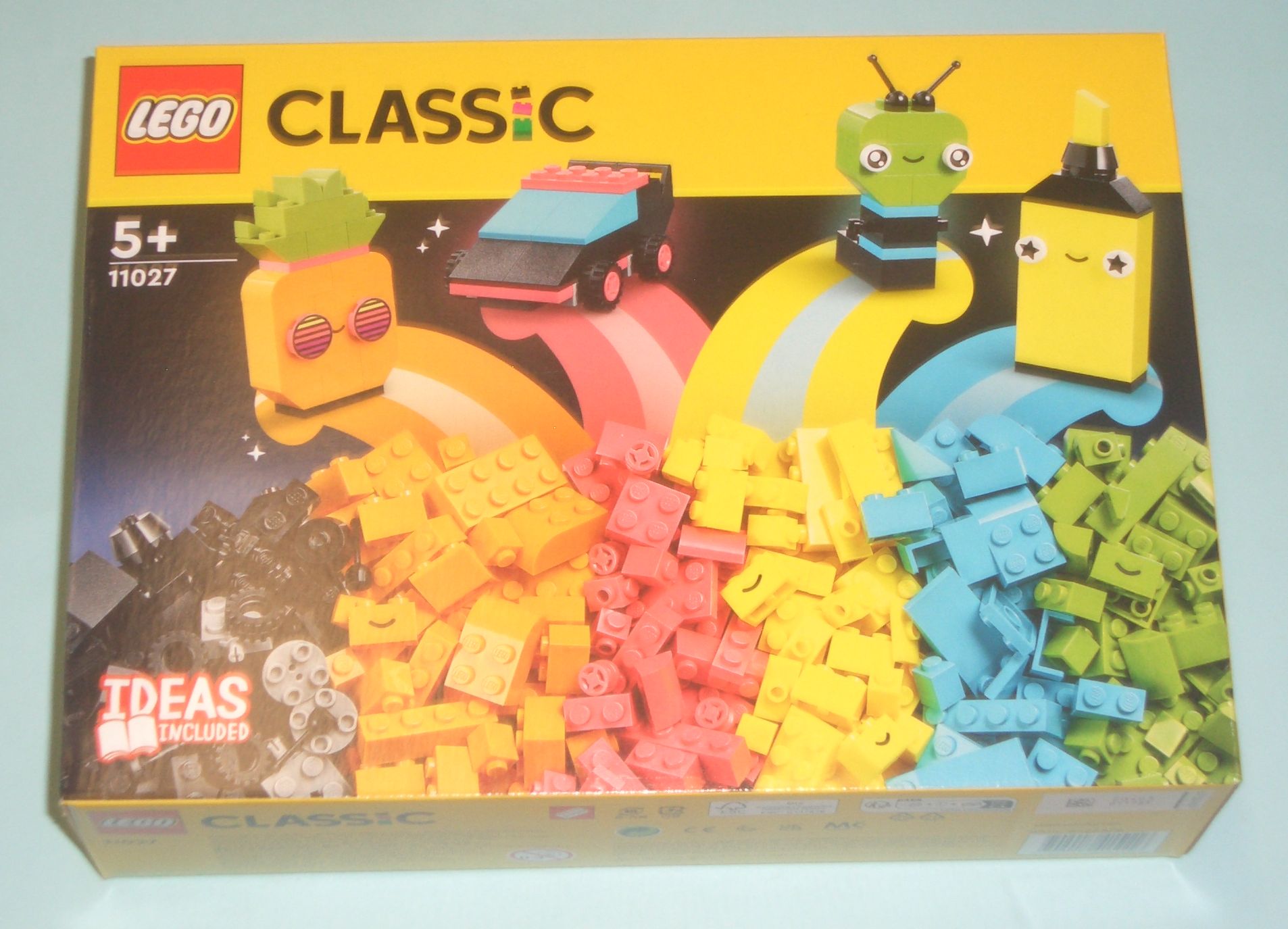 5702017415116 Kreativ-Bauset LEGO® Neon 11027 Classic Artikel-Nr: