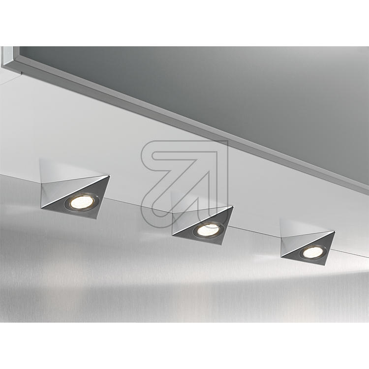 EVOTEC LED Küchen-Unterbau-Set edelstahl 16540 3000/4000K Artikel-Nr: 677935 3flg