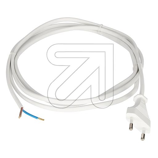 EGBEurope connection cable white 2m-Price for 5 pcs.Article-No: 021710