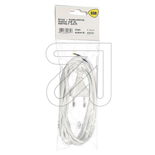 EGBSB Euro connection cable white 2mArticle-No: 021740