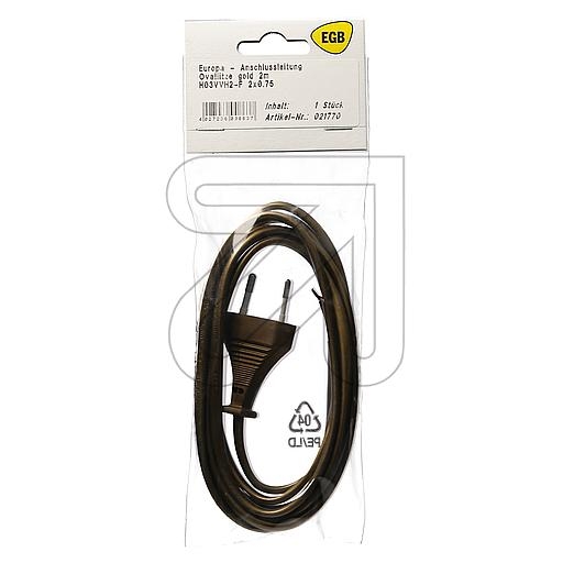 EGBSB Euro connection cable gold 2mArticle-No: 021770