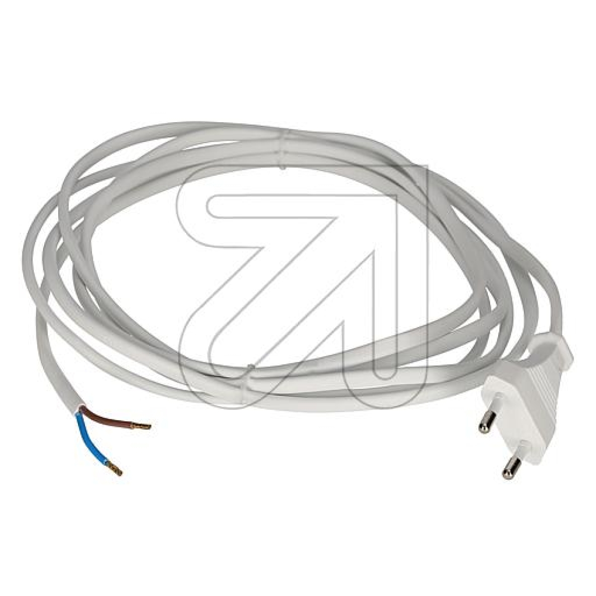 EGBEurope connection cable white 2.9m-Price for 5 pcs.Article-No: 021800