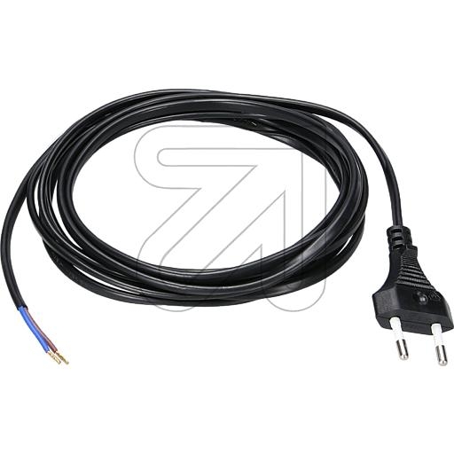EGBEurope connection cable black 2.9m-Price for 5 pcs.Article-No: 021810