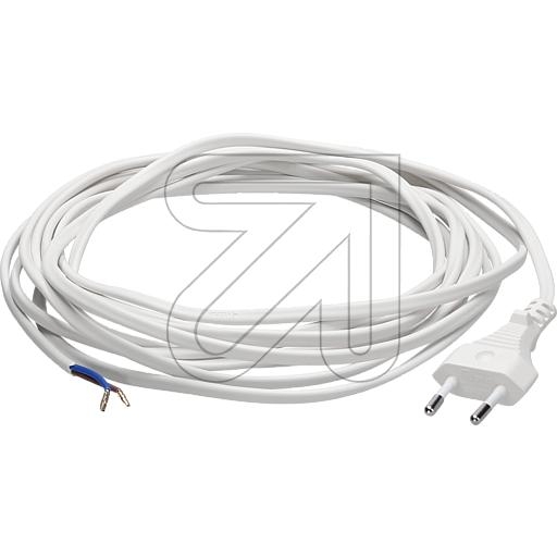EGBEurope connection cable white 5m-Price for 5 pcs.Article-No: 021900