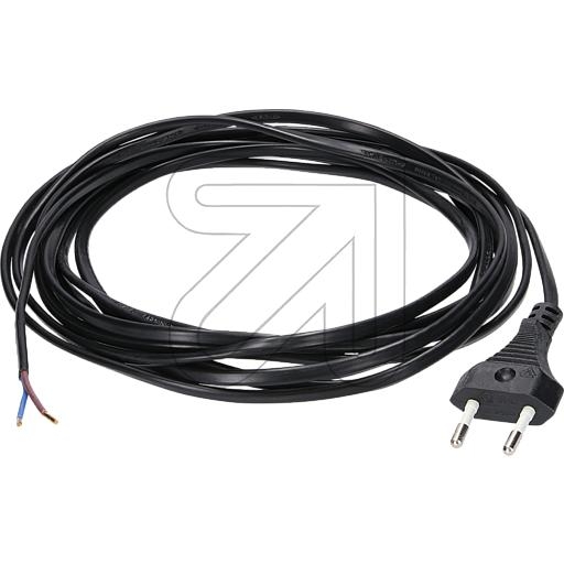 EGBEurope connection cable black 5m-Price for 5 pcs.Article-No: 021910