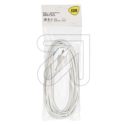 EGBSB euro connection cable, white, 5.0mArticle-No: 021920