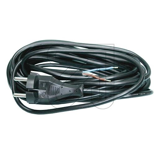 EGBvacuum cleaner connection cable black 6.3m H03VV-F 2x0.75mm²Article-No: 024010
