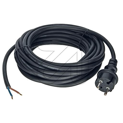 EGBconnection line H07RN-F 2x1mm² black 7.5mArticle-No: 024115