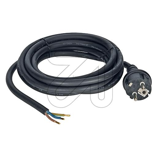 EGBConnection cable H07RN-F 3x1.5mm² black 3m-Price for 3 meterArticle-No: 024135