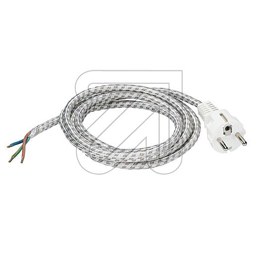 EGBBügeleisen Anschlussleitung 3,0m weiß/grau H03RRT-F 3x075mm²-Preis für 5 StückArtikel-Nr: 025015
