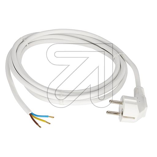 EGBConnection cable H05VV-F 3G1mm² white 3mArticle-No: 025400